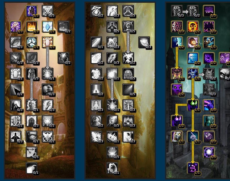 魔兽世界wlk牧师PVP天赋怎么点