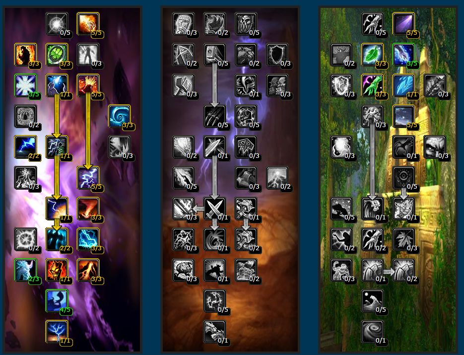 魔兽世界wlk萨满PVP天赋怎么点