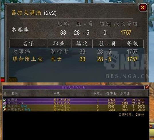 魔兽世界tbc怀旧服贼术竞技场攻略