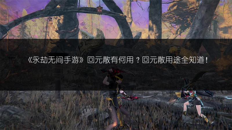 《永劫无间手游》回元散有何用？回元散用途全知道！