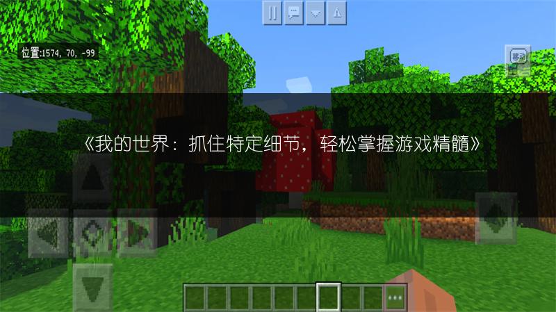 《我的世界：抓住特定细节，轻松掌握游戏精髓》