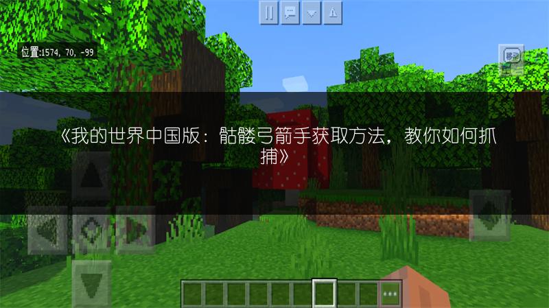 《我的世界中国版：骷髅弓箭手获取方法，教你如何抓捕》