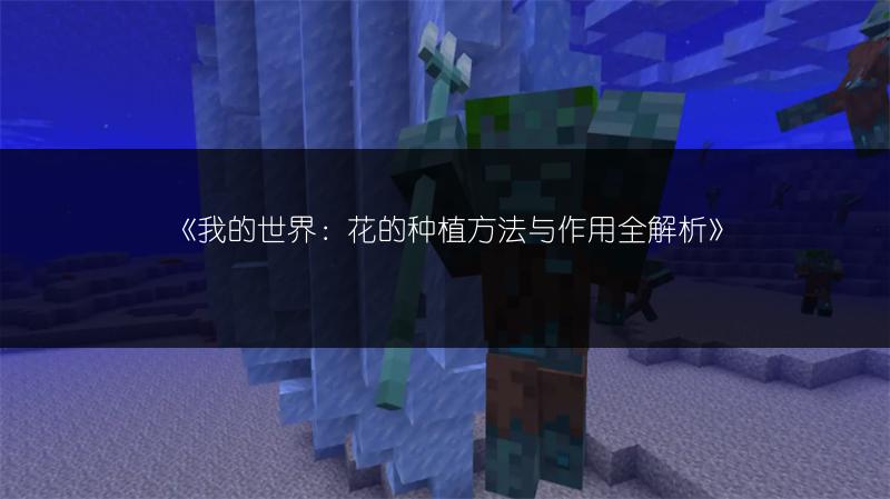 《我的世界：花的种植方法与作用全解析》