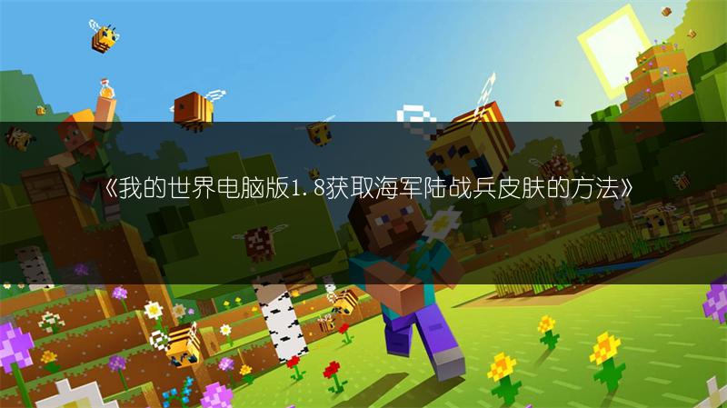 《我的世界电脑版1.8获取海军陆战兵皮肤的方法》