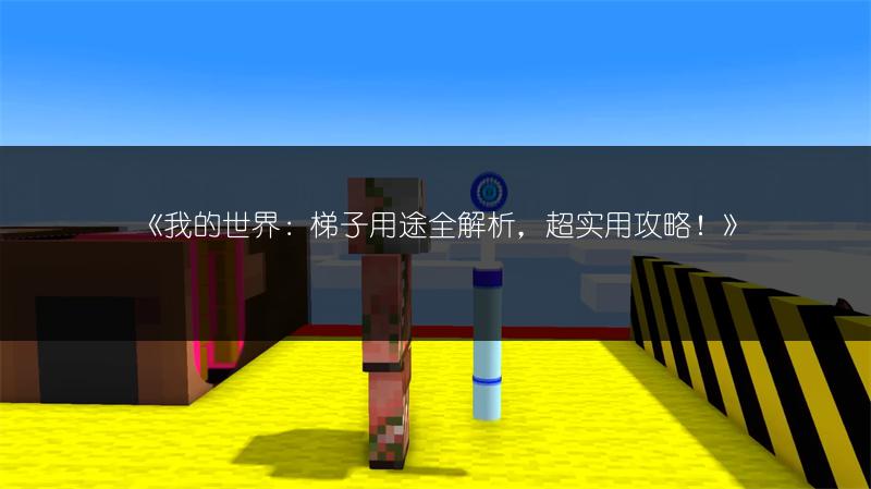 《我的世界：梯子用途全解析，超实用攻略！》