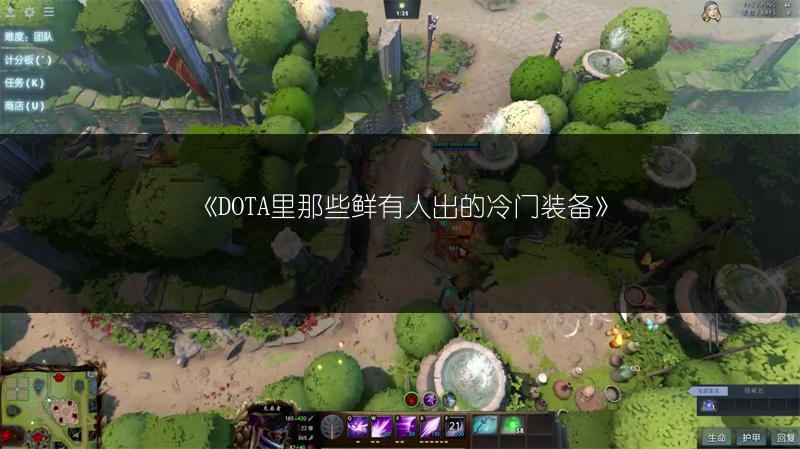 《DOTA里那些鲜有人出的冷门装备》