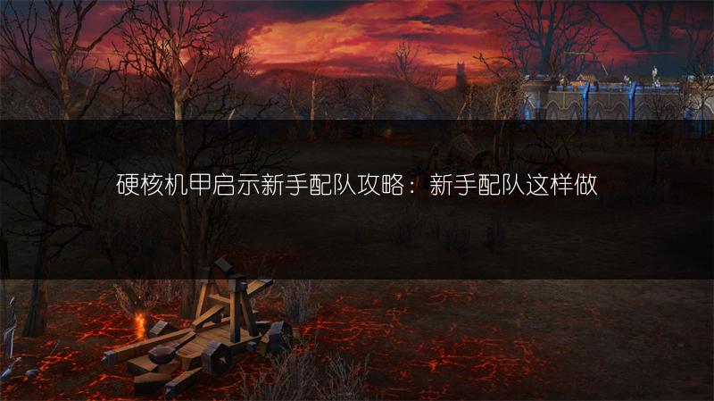 硬核机甲启示新手配队攻略：新手配队这样做