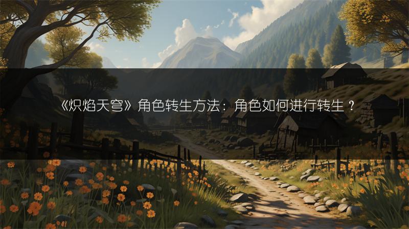 《炽焰天穹》角色转生方法：角色如何进行转生？