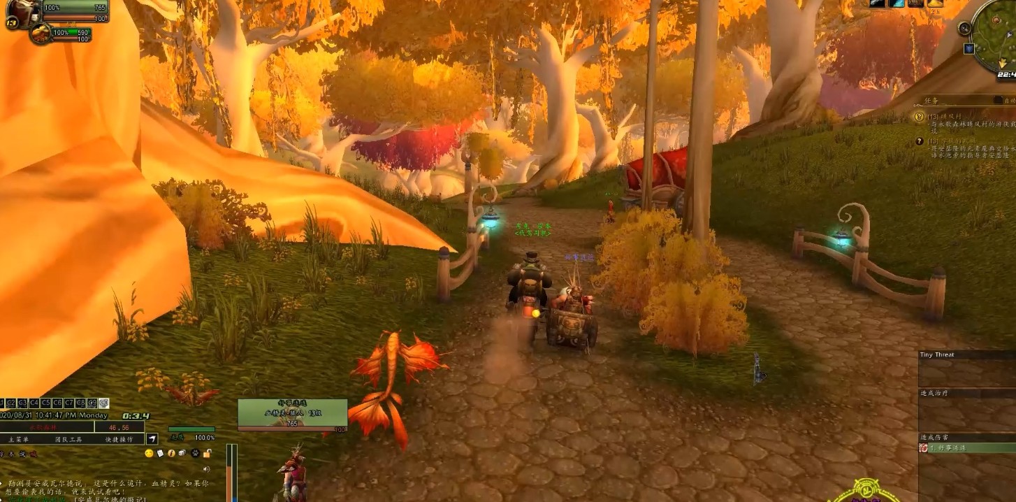 魔兽世界永歌森林