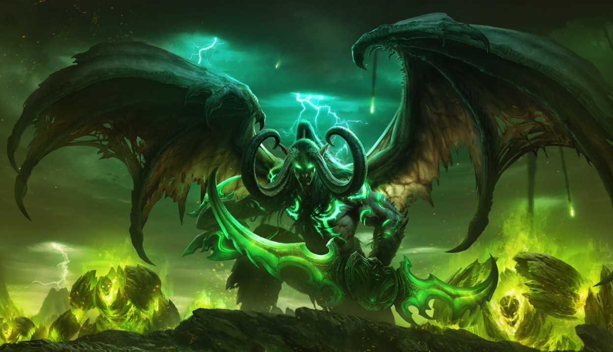 魔兽世界伊利丹·怒风